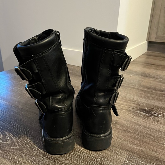 Women’s Harley Davidson Biker Boots, size 9 - Picture 4 of 5